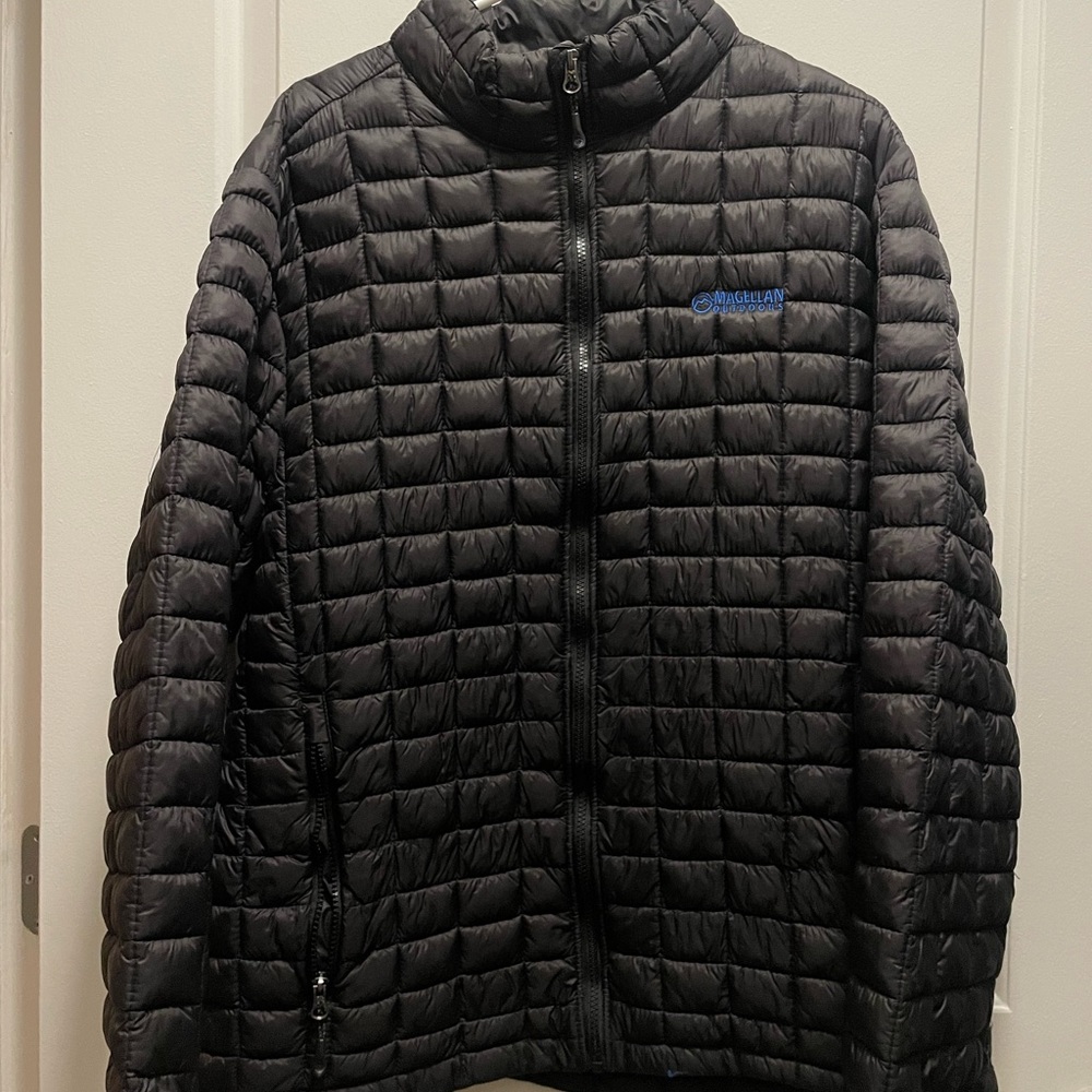 Black Men’s Magellan Puffer Jacket